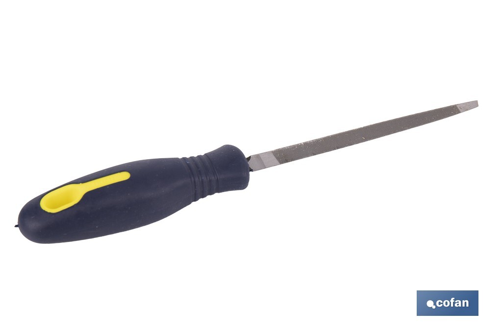 LIMA TRIANGULAR DELGADA 100mm EXTRAFINA