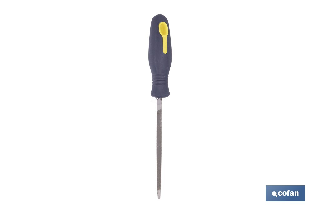 LIMA TRIANGULAR DELGADA 100mm EXTRAFINA