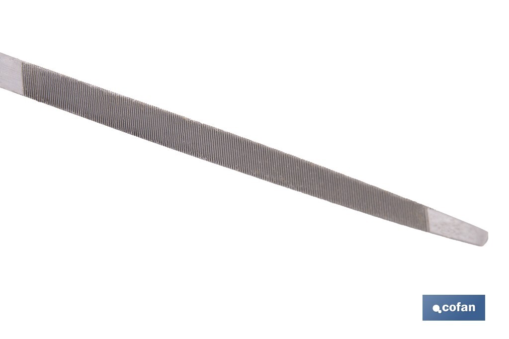 LIMA TRIANGULAR DELGADA 100mm EXTRAFINA