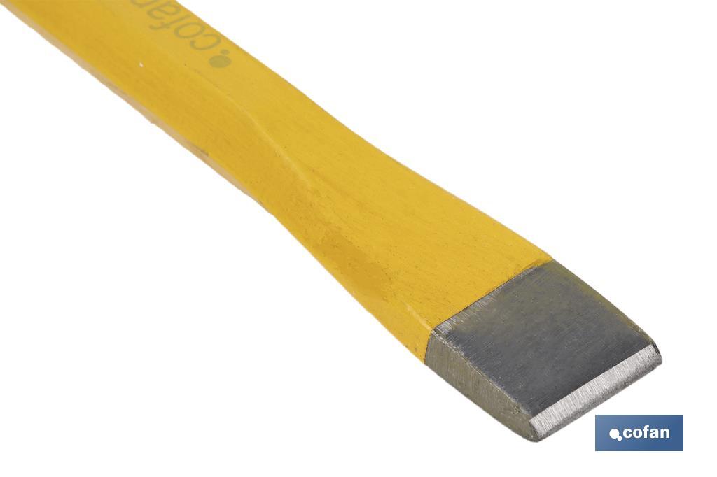 CINCEL HEXAGONAL 25X18X300 C/MANGO