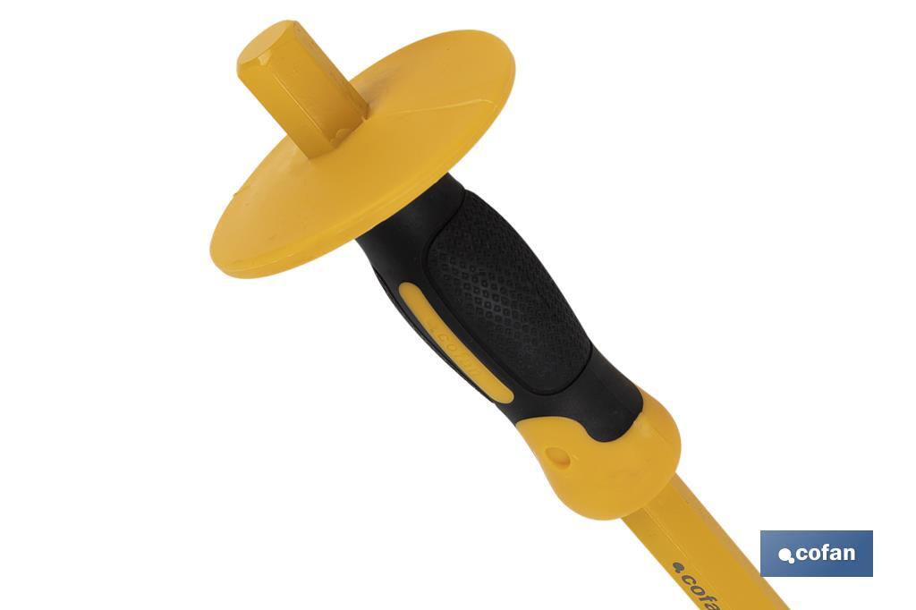 CINCEL HEXAGONAL 26X18X350 C/MANGO