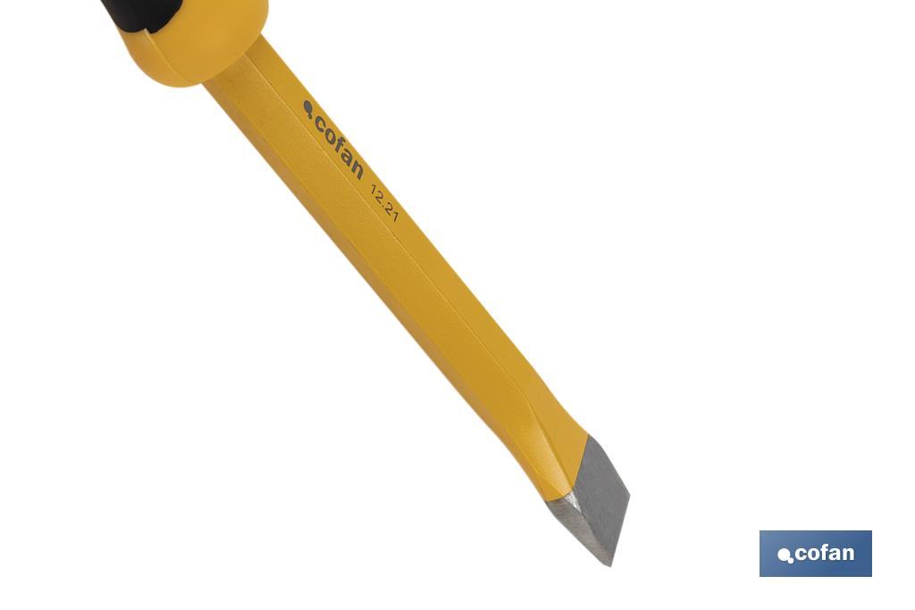 CINCEL HEXAGONAL 26X18X350 C/MANGO