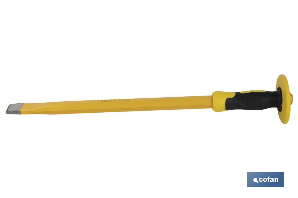 CINCEL HEXAGONAL 28X20X500 C/MANGO