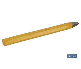 Puntero de construcción sin mango protector | Medidas desde 16 x 200 mm hasta 20 x 500 mm