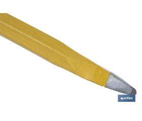 PUNTERO HEXAGONAL C/MANGO 16X300