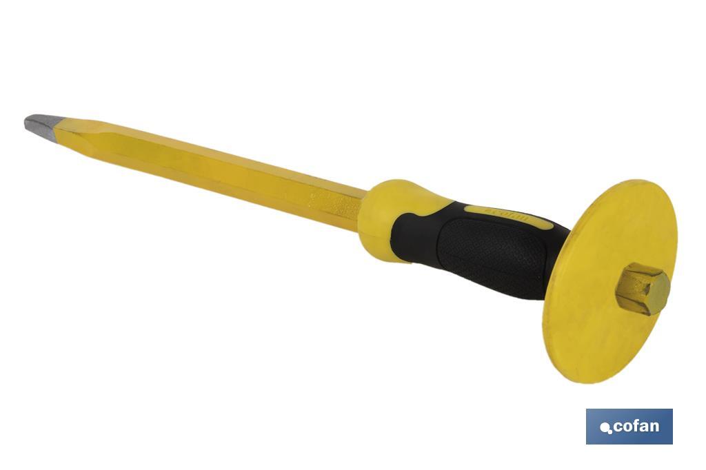 PUNTERO HEXAGONAL C/MANGO 18X350