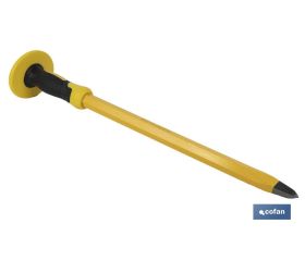 PUNTERO HEXAGONAL C/MANGO 20X500