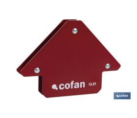 Escuadra magnética para soldar | Medidas: 85 x 85 cm | Ángulos de 45°, 90° y 135°