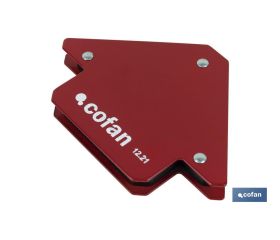 ESCUADRA MAGNETICA PARA SOLDAR (85X85 MM)