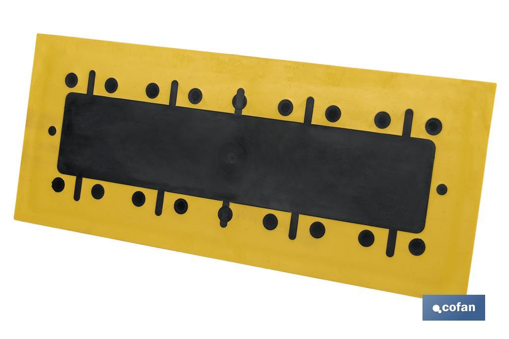 FRATÁS DE GOMA RIGIDA 250X110MM