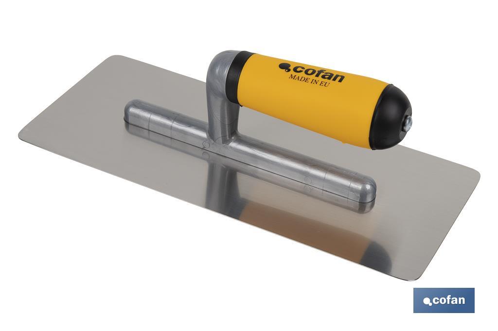 LLANA VENECIANA INOX PULIDO ESPEJO 200X80MM