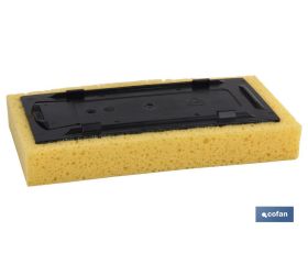 Recambio para llana con esponja | Para limpiar azulejos | Medidas: 280 x 140 x 30 mm