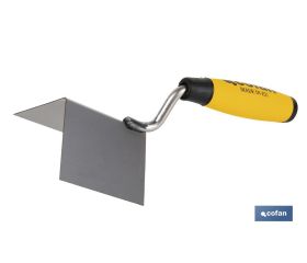 LLANA INOX PARA ESQUINAS EXTERIORES MANGO BI-COMPONENTE 80X60