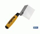 LLANA INOX PARA ESQUINAS EXTERIORES MANGO BI-COMPONENTE 80X60