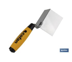 LLANA INOX PARA ESQUINAS EXTERIORES MANGO BI-COMPONENTE 80X60