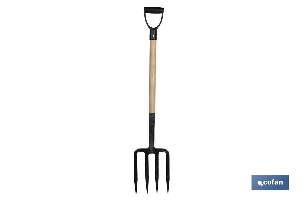 HORCA CAVAR CON MANGO DE MADERA 230 X 1050 MM 2100 G