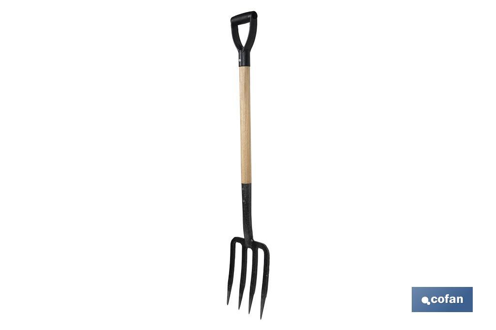 HORCA CAVAR CON MANGO DE MADERA 230 X 1050 MM 2100 G