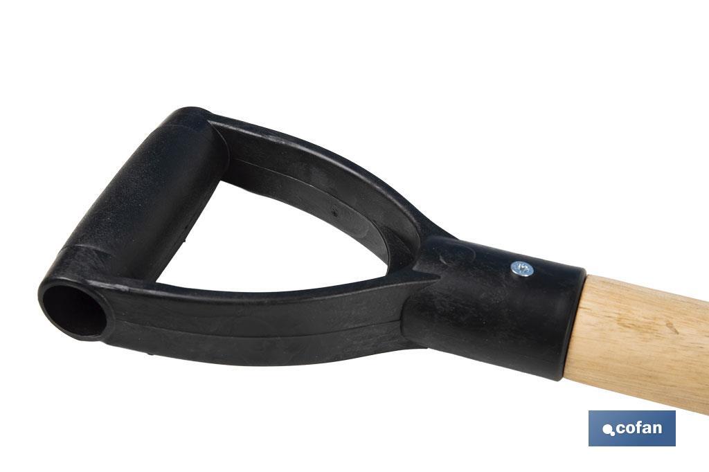 HORCA CAVAR CON MANGO DE MADERA 230 X 1050 MM 2100 G