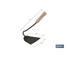 ALMOCAFRE GRANDE 140 X 100 X 370 MM 650 G