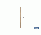 MANGO DE MADERA PARA MAZA CUÑA DE 90 CM
