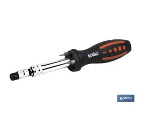 DESTORNILLADOR PORTAPUNTAS VARILLA FLEXIBLE