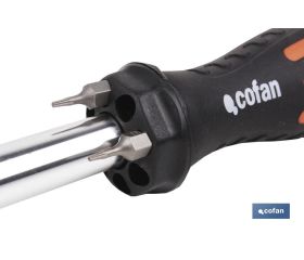 DESTORNILLADOR PORTAPUNTAS VARILLA FLEXIBLE