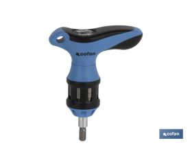 SET DESTORNILLADOR EN T C/ CARRACA 26 PCS