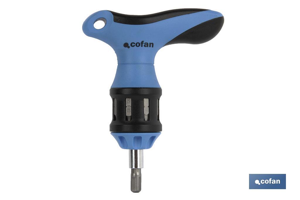 SET DESTORNILLADOR EN T C/ CARRACA 26 PCS