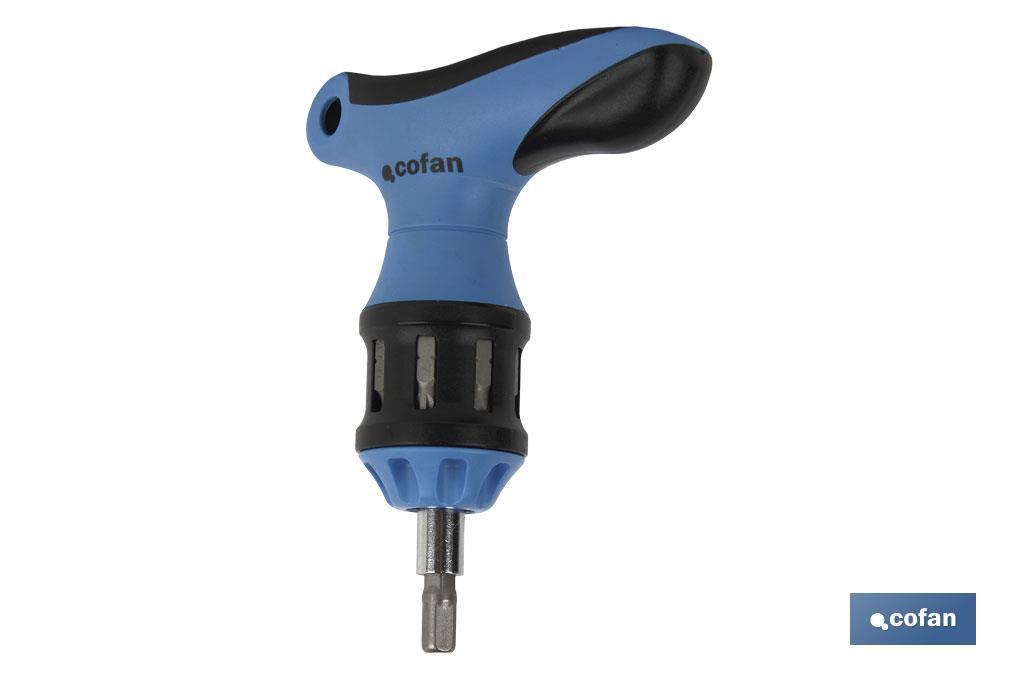 SET DESTORNILLADOR EN T C/ CARRACA 26 PCS