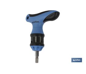 SET DESTORNILLADOR EN T C/ CARRACA 26 PCS