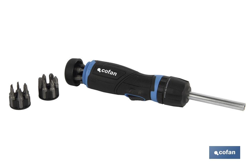 SET DESTORN. CARRACA T 19 PCS CONVERTER 5:1 VELOC.