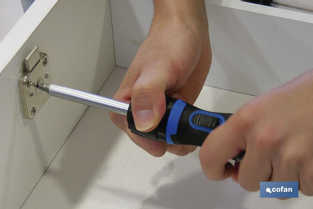 SET DESTORN. CARRACA T 19 PCS CONVERTER 5:1 VELOC.