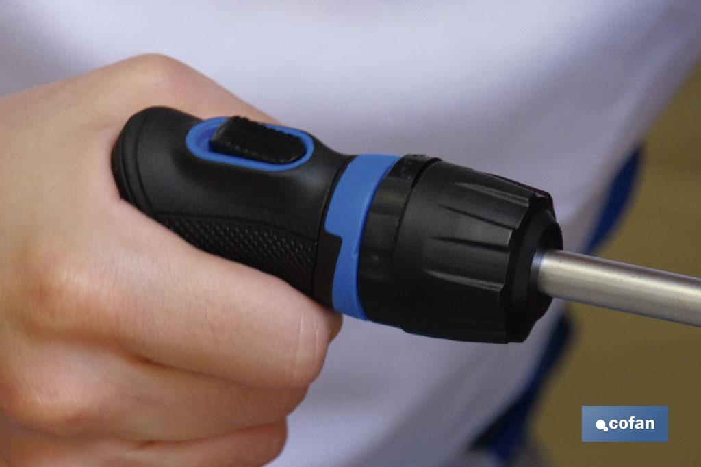 SET DESTORN. CARRACA T 19 PCS CONVERTER 5:1 VELOC.