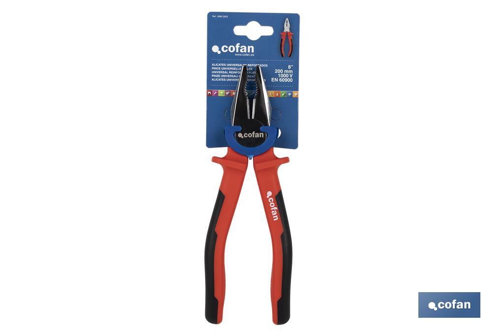 ALICATE UNIVERSAL REFORZ. 1000V 8(200MM)