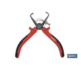 Alicates pelacables | Alicates aislados para mayor seguridad | Medidas de los alicates: 160 mm