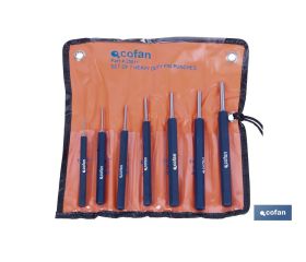 CONJUNTO 7 PCS BOTADOR CILINDRICO 1,5-6 MM