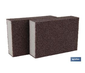 PACK 2 UNDS ESPONJA TACO DE LIJA GRANO GRUESO