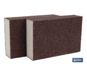 PACK 2 UNDS ESPONJA TACO DE LIJA GRANO MEDIO