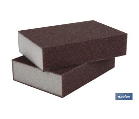 PACK 2 UNDS ESPONJA TACO DE LIJA GRANO FINO