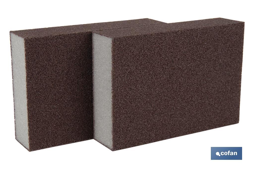 PACK 2 UNDS ESPONJA TACO DE LIJA GRANO FINO