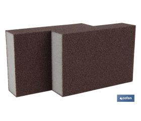 PACK 2 UNDS ESPONJA TACO DE LIJA GRANO FINO