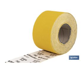 Rollo Lija Papel Amarillo