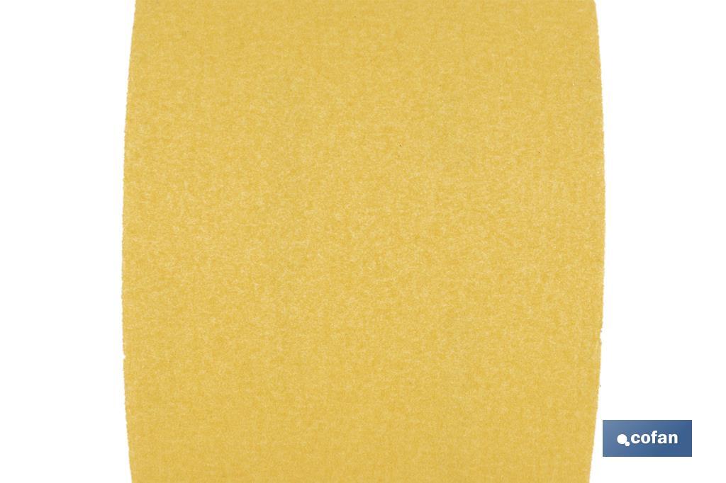 ROLLO LIJA DE PAPEL 100 X 25 M. G.80