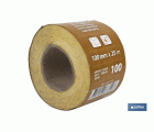 ROLLO LIJA DE PAPEL 100 X 25 M. G.100