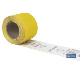 ROLLO LIJA DE PAPEL 100 X 25 M. G.180