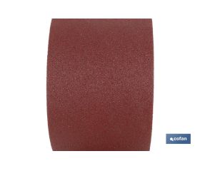 ROLLO LIJA TELA UNIVERSAL 100 X 25 M. G.80