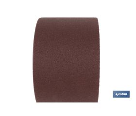 ROLLO LIJA TELA UNIVERSAL 100 X 25 M. G.120