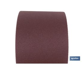 ROLLO LIJA TELA UNIVERSAL 100 X 25 M. G.180