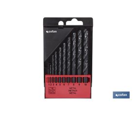 ESTUCHE BROCAS HSS - MEDIDAS: 2 - 8mm (13 pcs)
