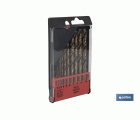 ESTUCHE BROCAS HSS-CO - MEDIDAS: 1 - 10 mm (10 pcs.)
